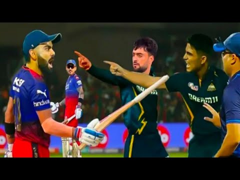 Virat Kohli Aggressive batting rcb vs gt highlights  gt vs rcb highlights  ipl match