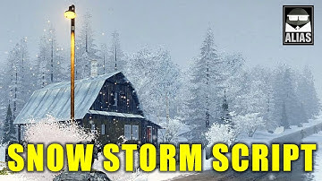 Snow Storm Script Tutorial Arma 3