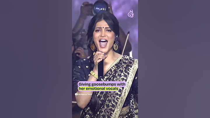 #ShrutiHaasan amazes with her voice range! #briefchaat #thuglife #kamalhaasan #arrahman