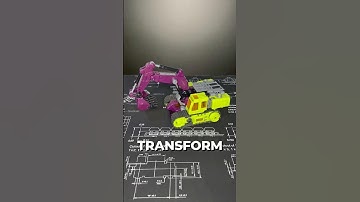 CONSTRUCTICONS SCAVENGER - NBK DEVASTATOR TF ENGINEERING #actionfigures #transformers #devastator