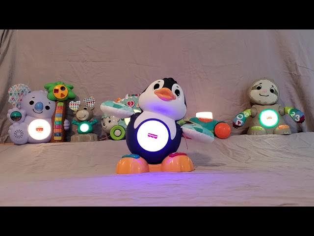 Fisher-Price - Penguin Flap & Wobble - Pinguin Plüschfigur mit Funktion