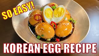 Korean Braised Eggs- So Easy, Anyone Can Make It!💛
