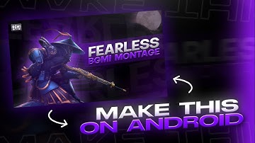 Make This Amazing Pubg Mobile Montage Thumbnail || Pubg Montage Thumbnail in ps cc on Android