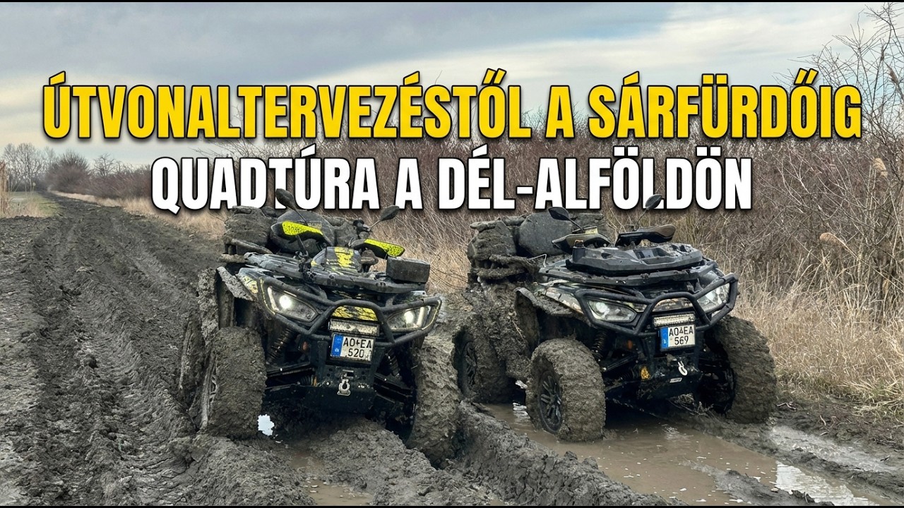 Útvonaltervezéstől a sárfürdőig | Quad túra a Dél-Alföldön | Segway Snarler AT10 W