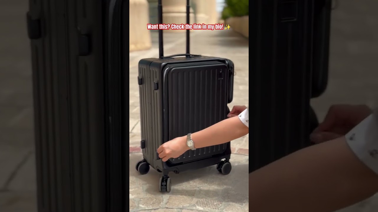 🤯 This Carry-On Has a USB Port?! (Crown Pilot Luggage) 