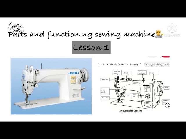 Intro to Sewing Machines – The Basic Parts