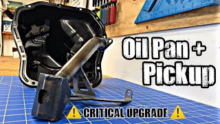 STi Oil Pan & Killer B Pickup (oil starvation fix)