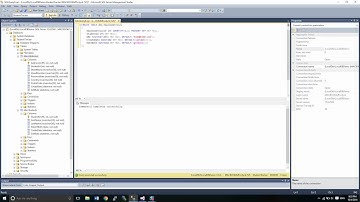 Microsoft SQL Server Management Studio Part 5 - Create Tables with Script and using Code Snippets
