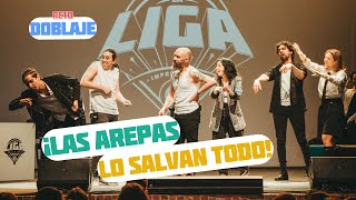 La Liga Improvisual - Cap 16 - Felipe Ortiz Improvisa Doblando Todas Las Voces