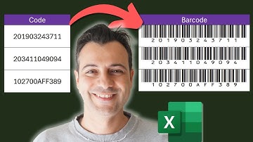 The Easiest Way to Make Barcodes in Excel (No Extra Software Needed!)📦