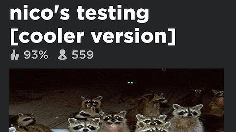 Nico’s testing cooler version (cooler version in the description)