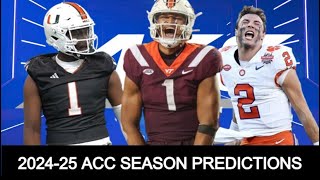 2024 ACC Season Predictions | 2024 College Football Schedule Predictions |