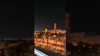 Enjoying the view of Diriyah, the first capital of Saudi Arabia