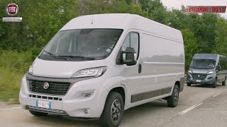 Новый Fiat Ducato. АКПП, более мощный двигатель и куча полезных опций. Эксклюзивное видео из Турина.