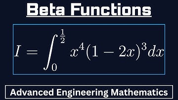 How To Use Beta Function To Solve Difficult Integrals 3 of 8