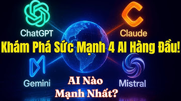 Khám Phá 4 AI Đỉnh Cao: ChatGPT, Claude, Gemini & Mistral!