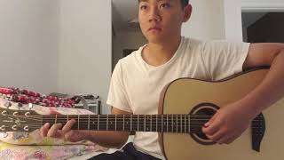 Video thumbnail of "Half Way, Ellie's song from The Half of It, guitar without lyrics"