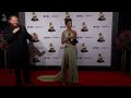 TYLA Backstage At The 2024 GRAMMYs