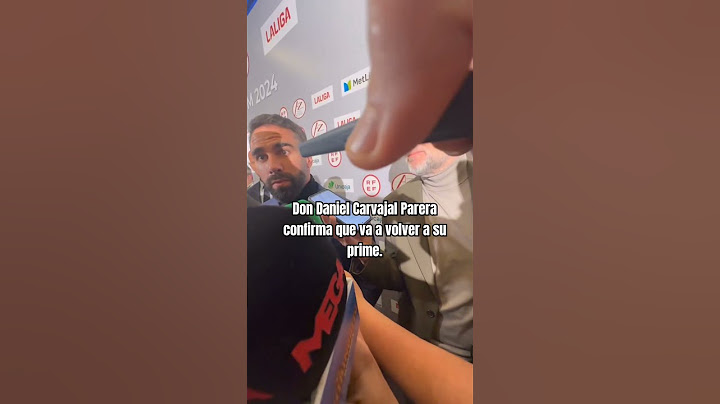 Don Daniel Carvajal Parera confirma que va a volver a su prime. 🐐 #realmadrid #viralfutbol #carvajal