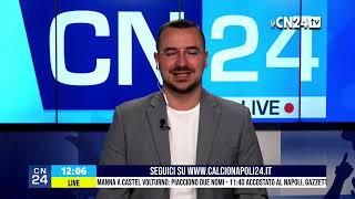 Napoli, in 48 ore l’assalto per l’allenatore: casting in difesa 🔴 CN24