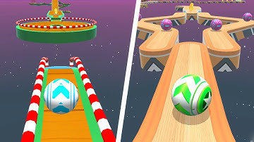 Sky Rolling Ball 3D - All Levels Gameplay Android, iOS #92 ( Level 981 - 990 )