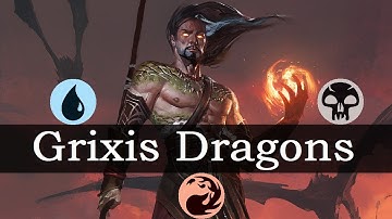 GRIXIS DRAGONS! A MASTERPIECE BY WILLIAM "HUEY" JENSEN! Ravnica Allegiance Standard! [MTG Arena]