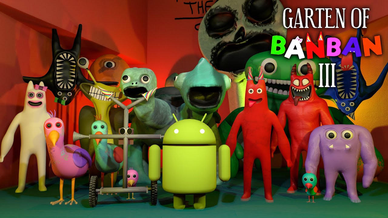 Garten of Banban 3 - All Monsters Teaser Trailer (4k) 