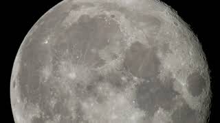Moon in telescope / Луна в телескоп