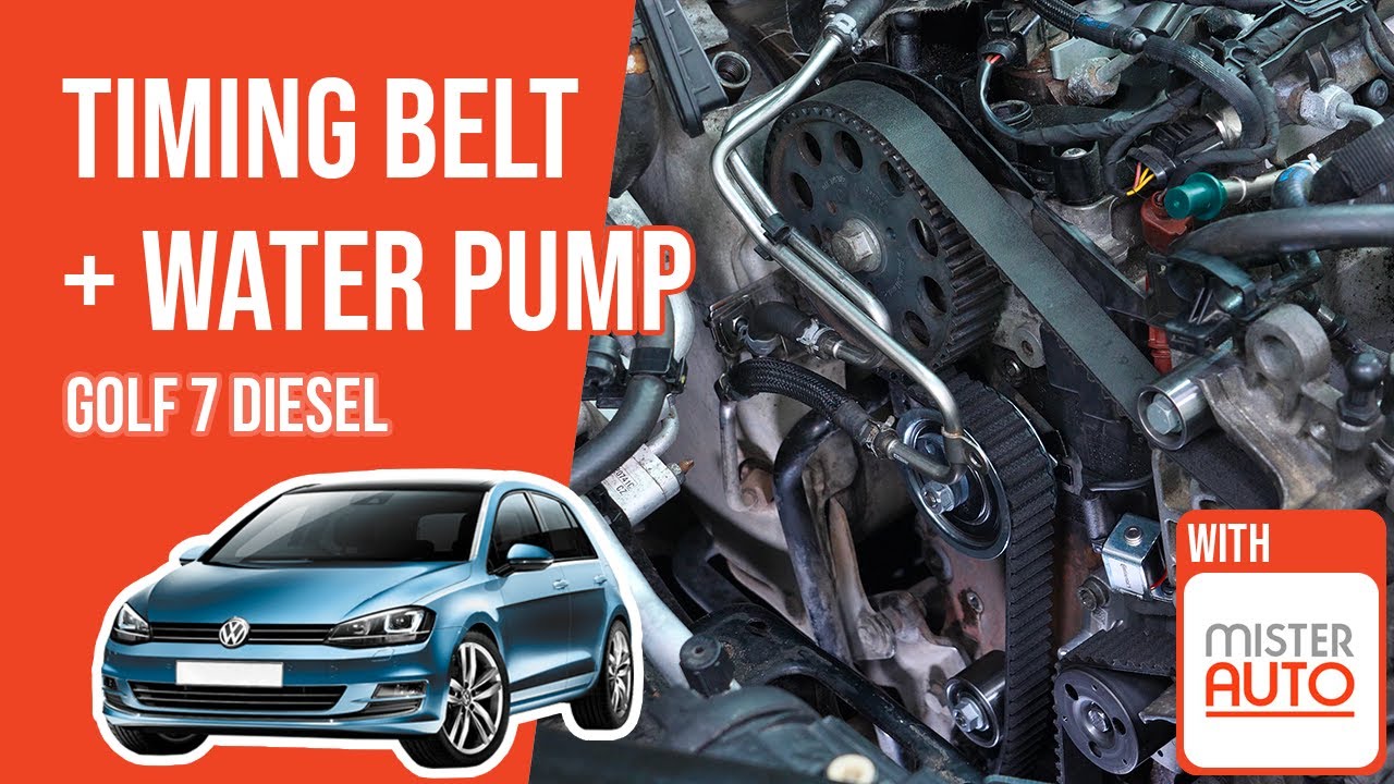 EN] Watch and Work Tutorial: timing belt replacement – VW Golf 7 1,4l 103  KW (1/2) 