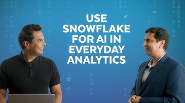 Using AI Within Snowflake For Everyday Analytics