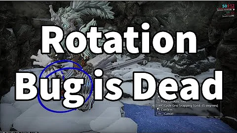 Warframe Dojo Decorating Update - Hidden Changes - Rotation Bug is Dead
