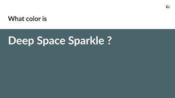 Deep Space Sparkle color #4a646c hex color - Blue color - Warm color 4a646c