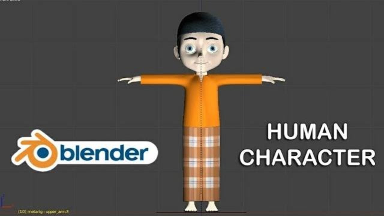 download karakter 3d blender