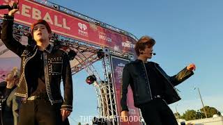 181130 Trespass Monsta X @ Jingle Ball LA Village Pre-show