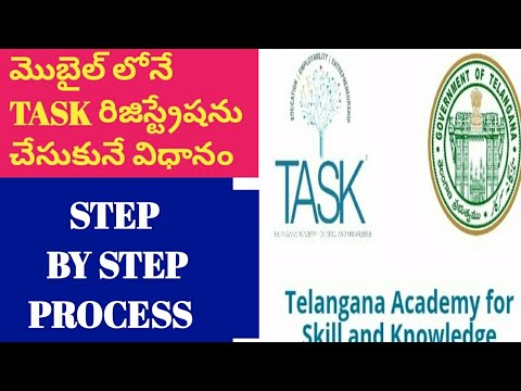 TASK registration||Step by Step process||Apply in mobile