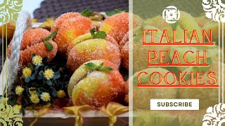 Italian Peach Cookies (Pesche Dolci) from Tasty Cuisine -  English