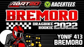 Tes Lintasan dragbike Rookies Bremoro ABRT20 RACERTEES
