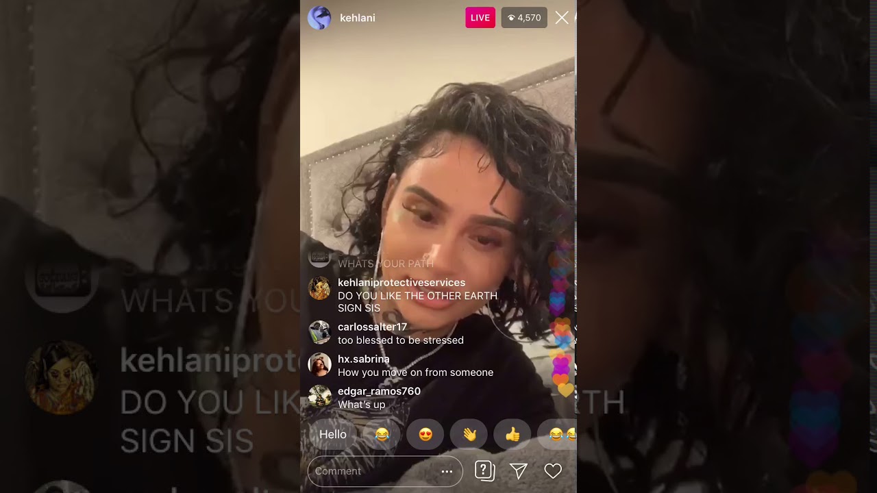 Kehlani on IG Live talking about Zodiac signs