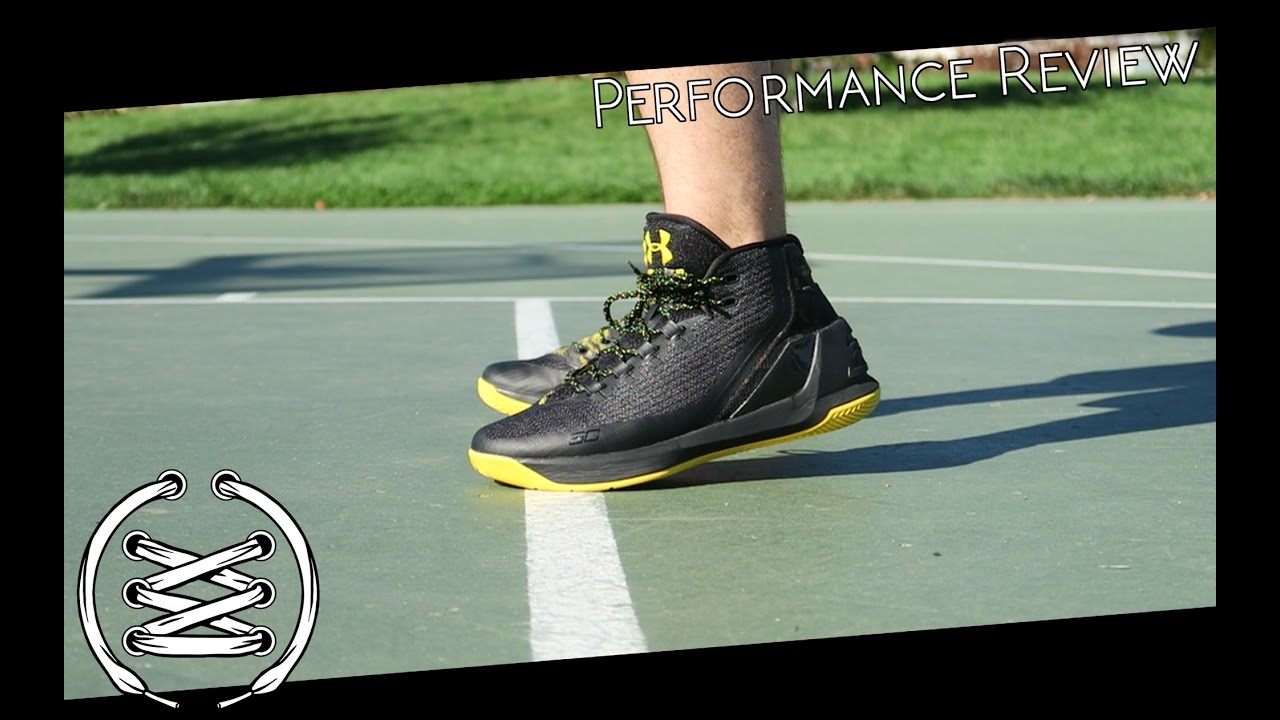 Reserve veeg huilen Under Armour Curry 3 Performance Review - YouTube