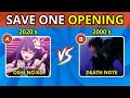 Save one anime opening  2020s vs 2000s openings edition