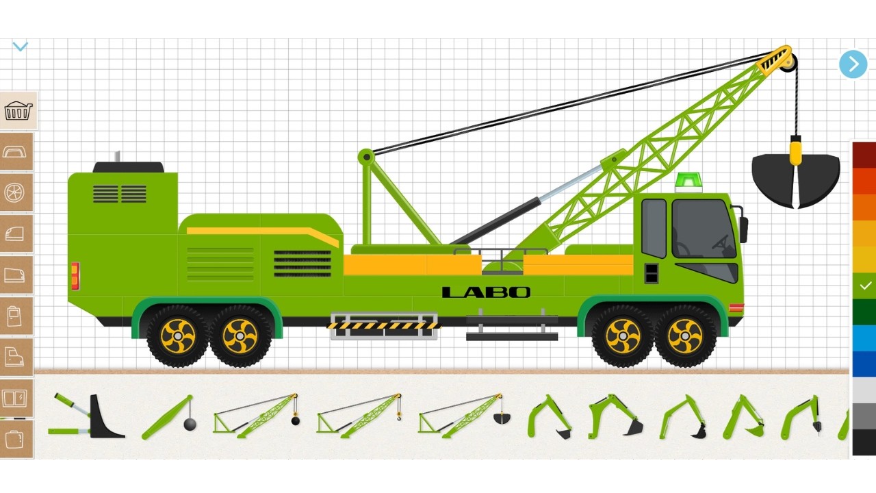 Building a Claw Machine Truck In Labo Construction Truck