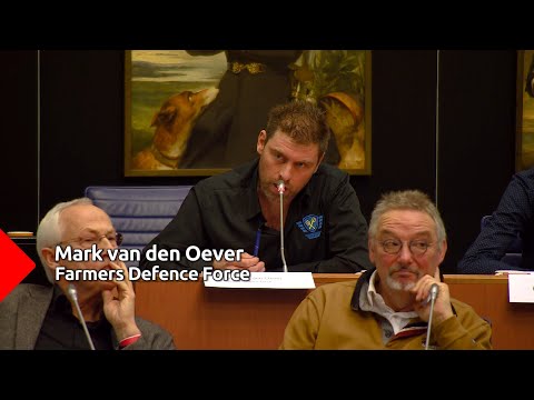 Mark van den Oever kondigt harde acties aan namens Farmers Defence Force