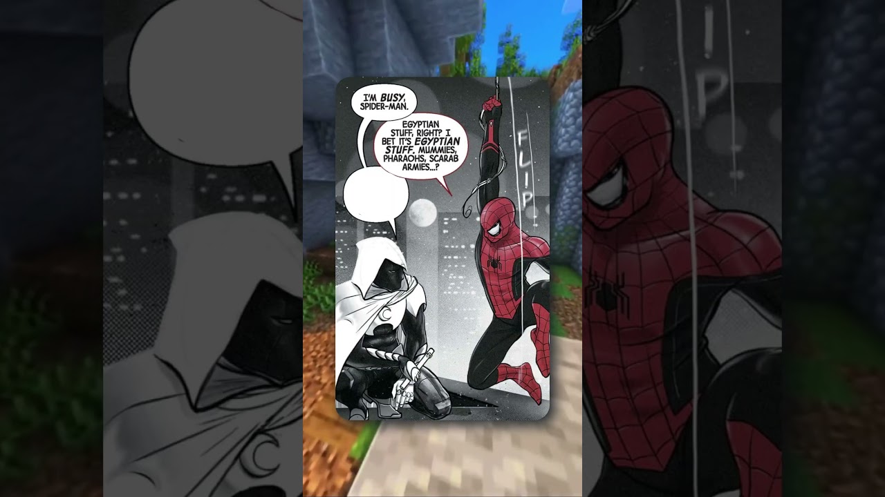 Спайди и Лунный Рыцарь — лучший дуэт ❤️