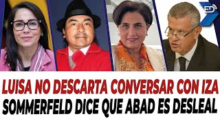 🔴 EN VIVO 🔴 Luisa no descarta conversar con Iza | Sommerfeld dice que Abad es desleal | 22/05/2024.