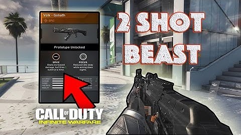 "VOLK GOLIATH" EPIC VARIANT GAMEPLAY!!! INFINITE WARFARE EPIC WEAPONS BEST CLASS SETUP