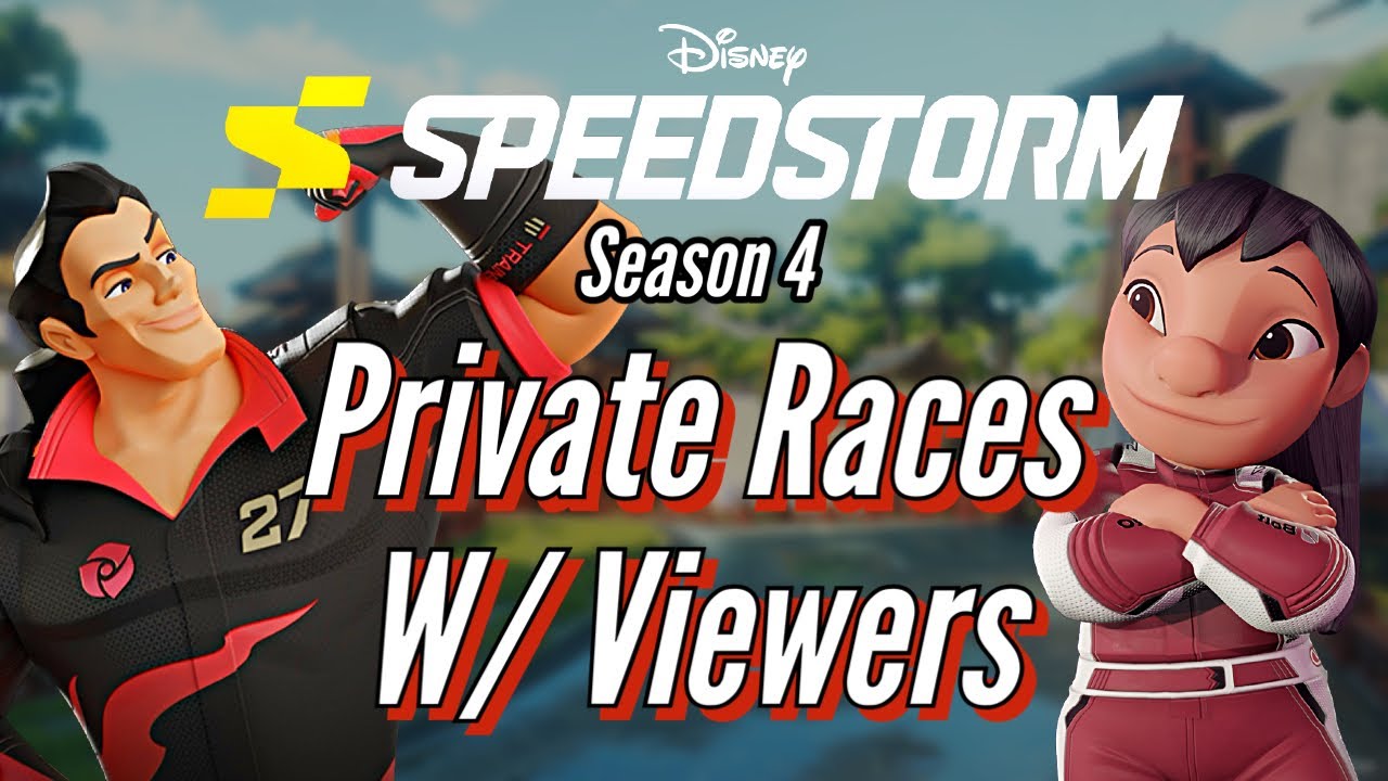 Private Races With Viewers! (Season 4) | Disney Speedstorm - YouTube