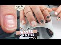 Waves On Nail Plate? | Manicure On Short Nails | Russian, Efile Manicure