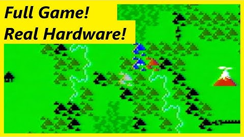 Cloudy Mountain Advanced Dungeons & Dragons Intellivision Complete Game Gameplay 3 Difficulties