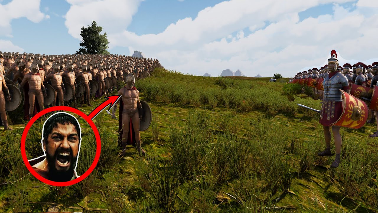 150,000 Romans vs Sparta! Who is stronger? - UEBS 2