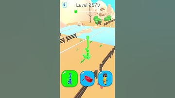 Shape shifting2 game level #3679  hyper casual game #shapeshifting  #gameplay #gaming #shortvideo...